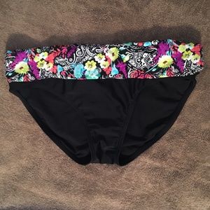 24th & Ocean swimsuit bottom - floral multicolor